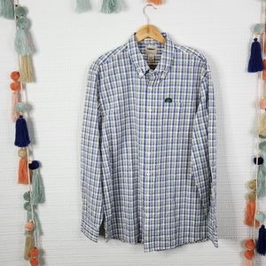 LL Bean Organic Seersucker Button Down